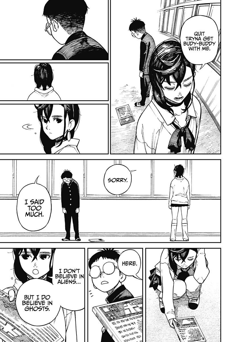 Dandadan Manga Chapter 1 page 14 - That's How Love Starts, Ya Know!