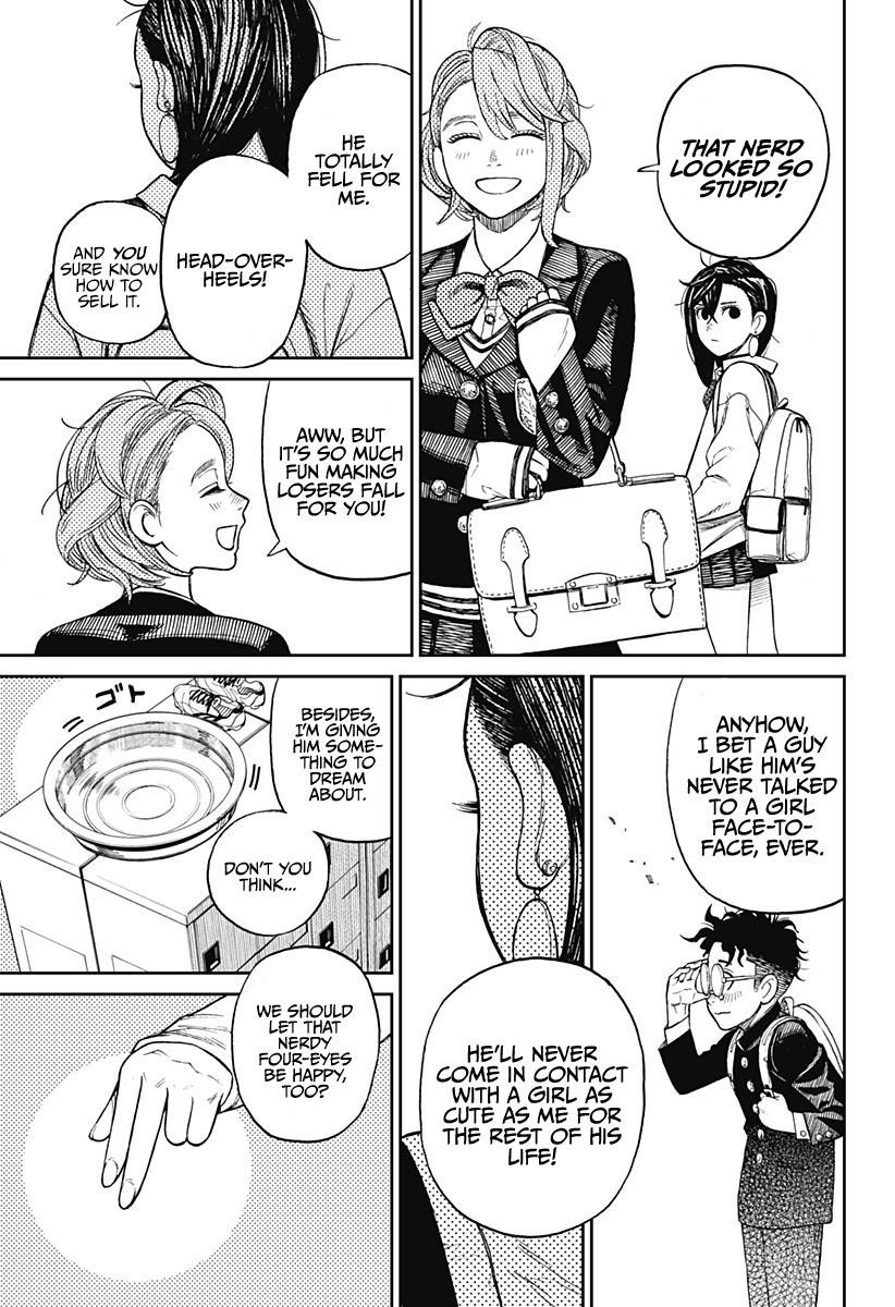 Dandadan Manga Chapter 10 page 11 - Like, Where Are Your Balls?!