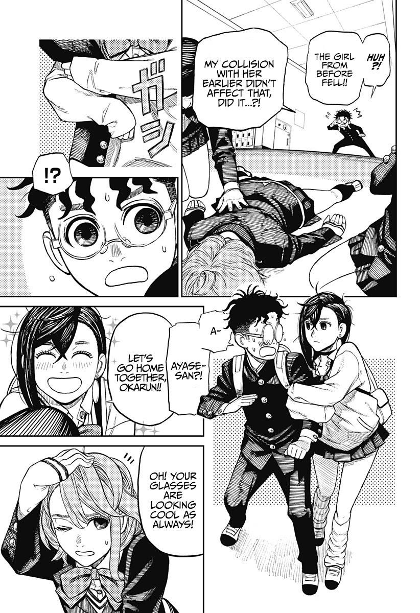 Dandadan Manga Chapter 10 page 13 - Like, Where Are Your Balls?!