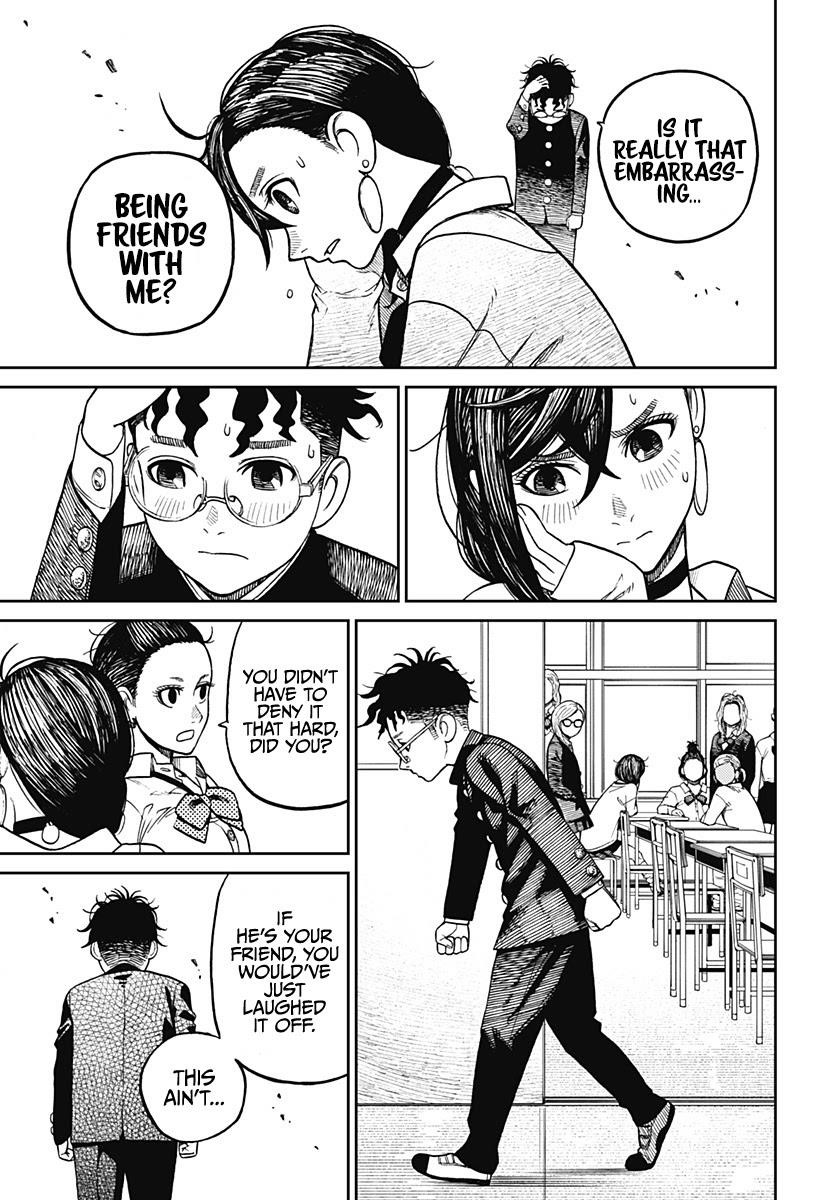 Dandadan Manga Chapter 10 page 5 - Like, Where Are Your Balls?!