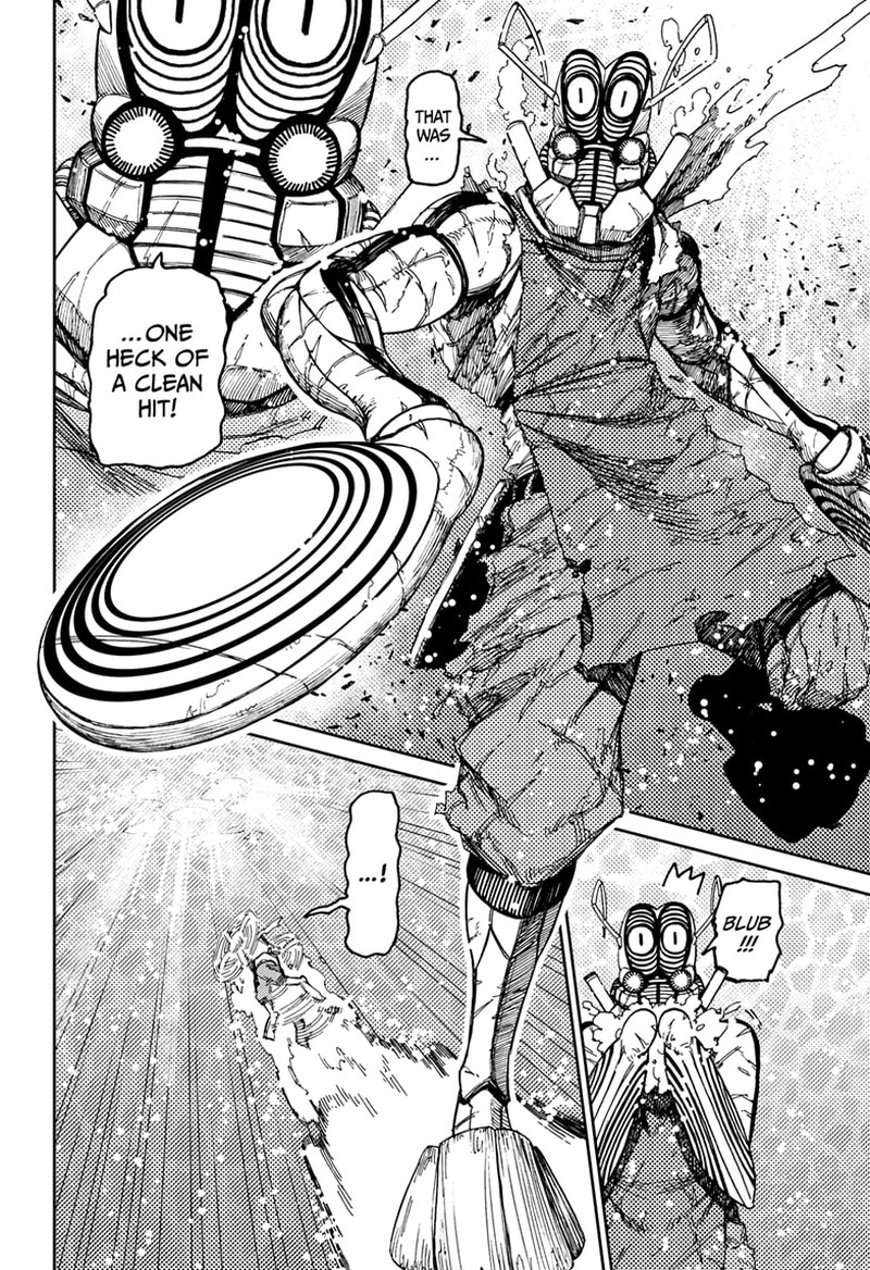 Dandadan Manga Chapter 109 page 17 - Mantis Shrimp's Calculation