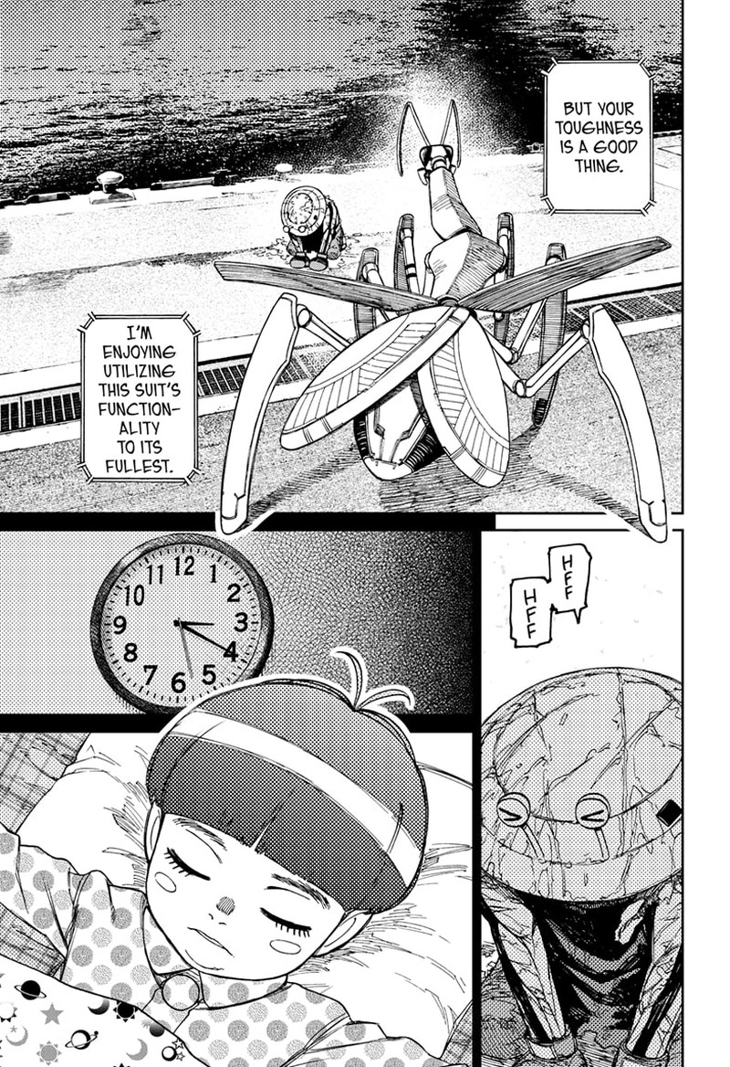 Dandadan Manga Chapter 109 page 3 - Mantis Shrimp's Calculation