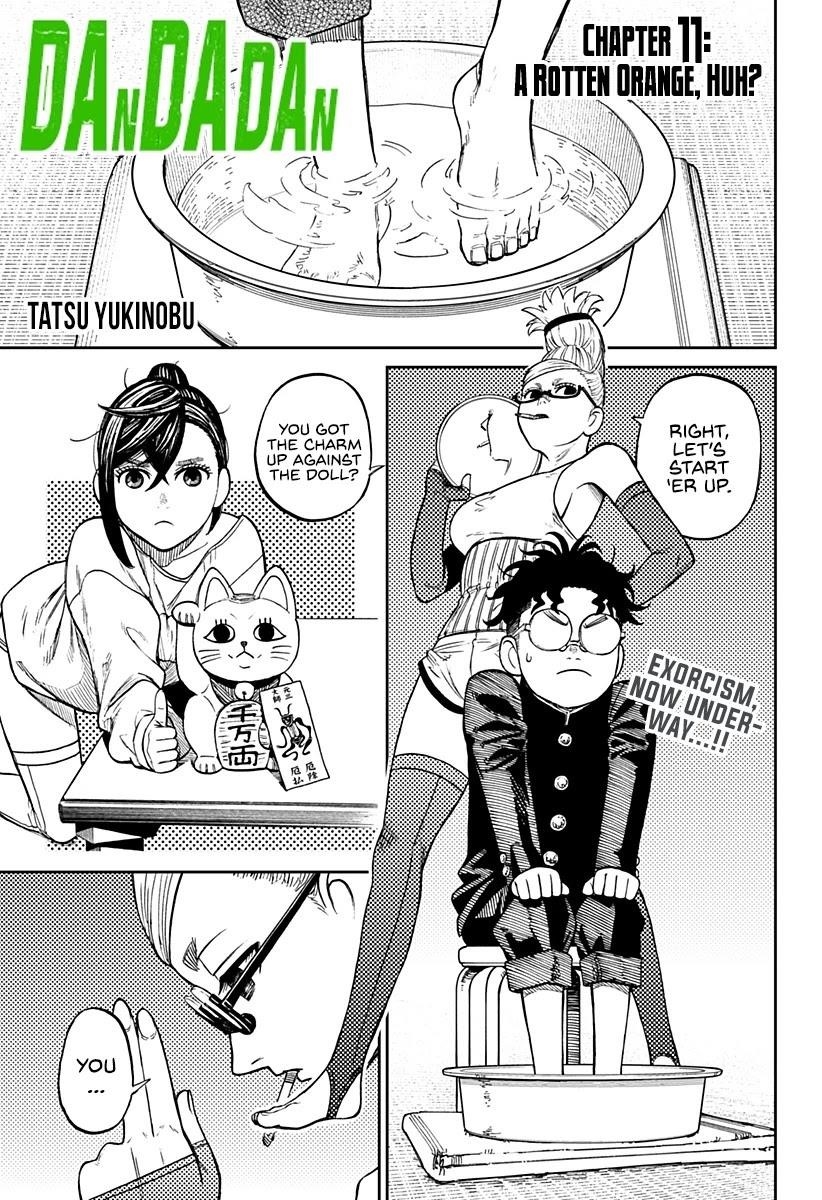 Dandadan Manga Chapter 11 page 1 - A Rotten Orange, Huh?