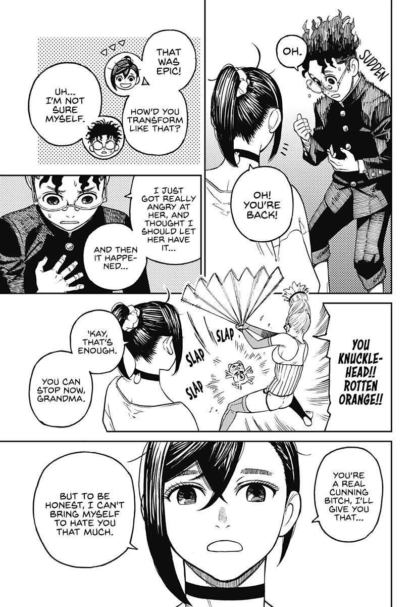 Dandadan Manga Chapter 11 page 17 - A Rotten Orange, Huh?