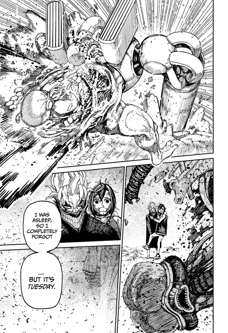 Dandadan Manga Chapter 111 page 16 - Everyone's Reconvened