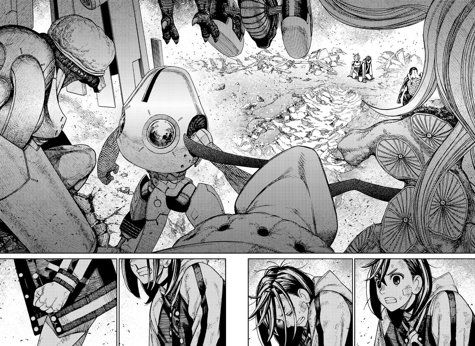 Dandadan Manga Chapter 111 page 2 - Everyone's Reconvened