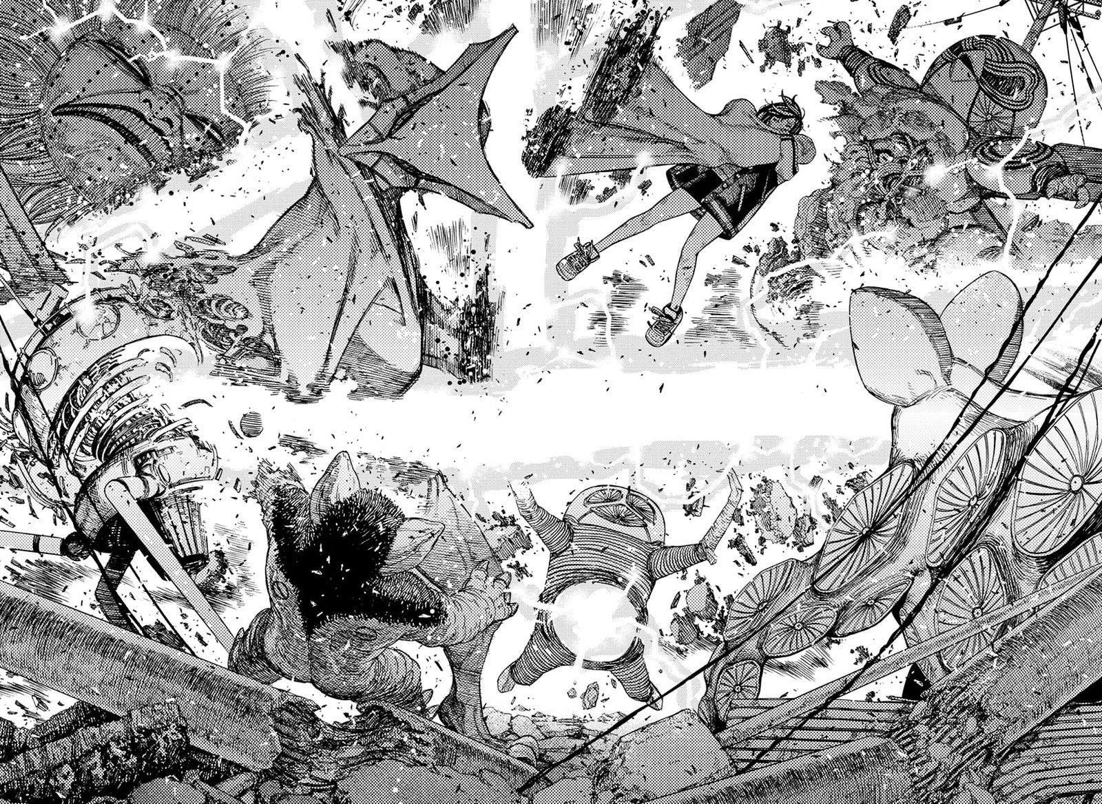 Dandadan Manga Chapter 111 page 9 - Everyone's Reconvened