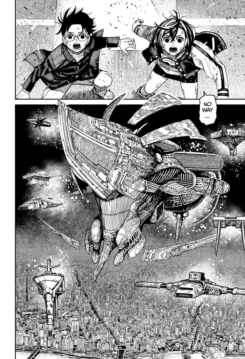 Dandadan Manga Chapter 117 page 5 - Out of the Frying Pan