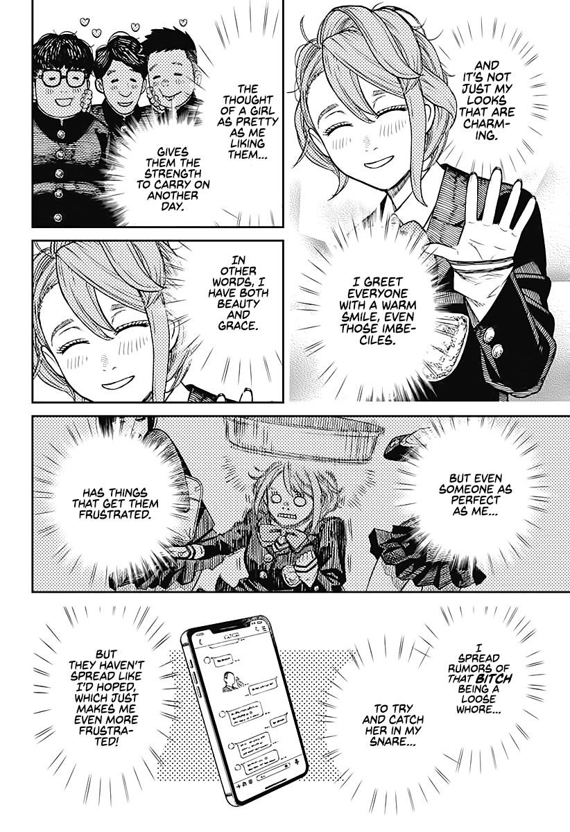 Dandadan Manga Chapter 12 page 16 - Seems He Finally Realized She's Cute