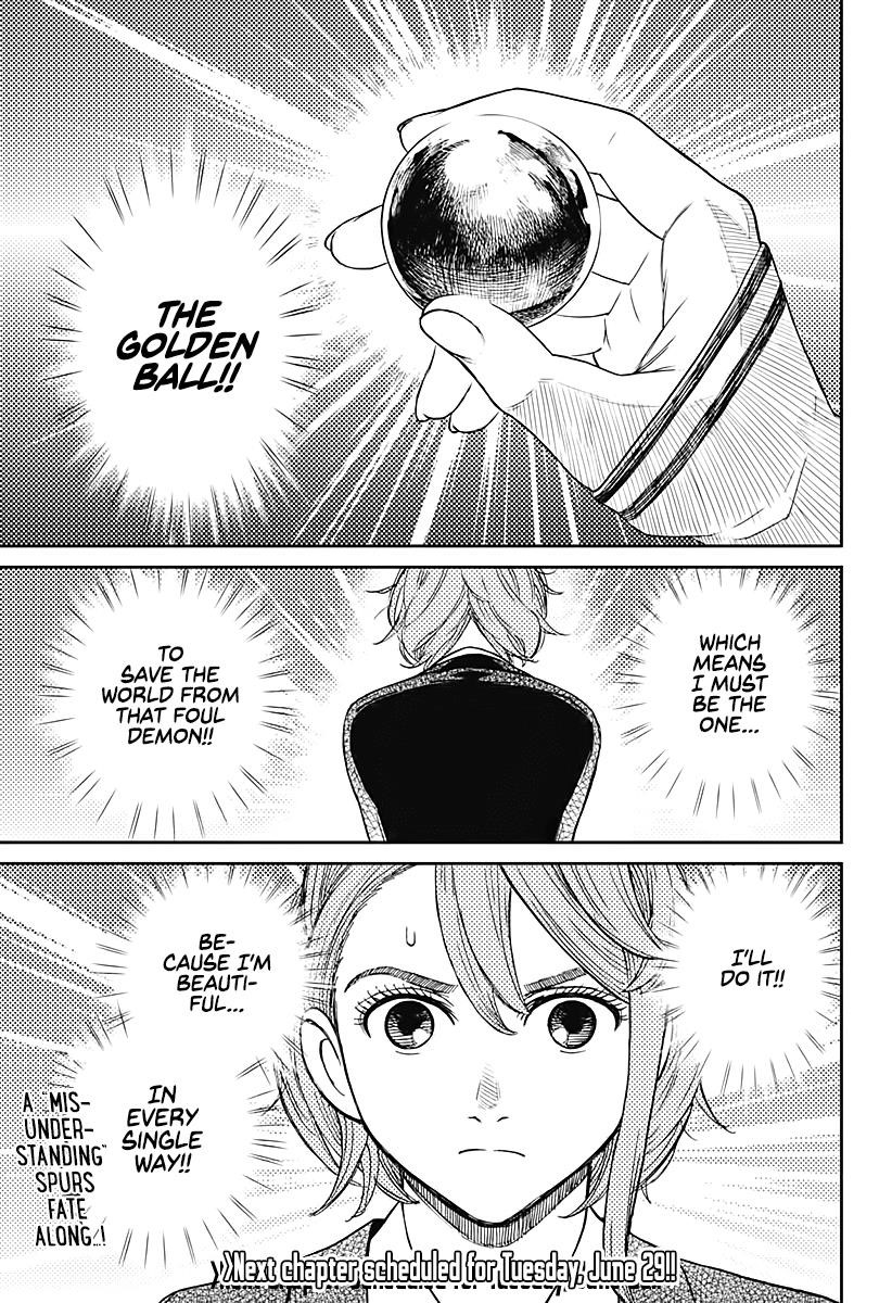 Dandadan Manga Chapter 12 page 19 - Seems He Finally Realized She's Cute