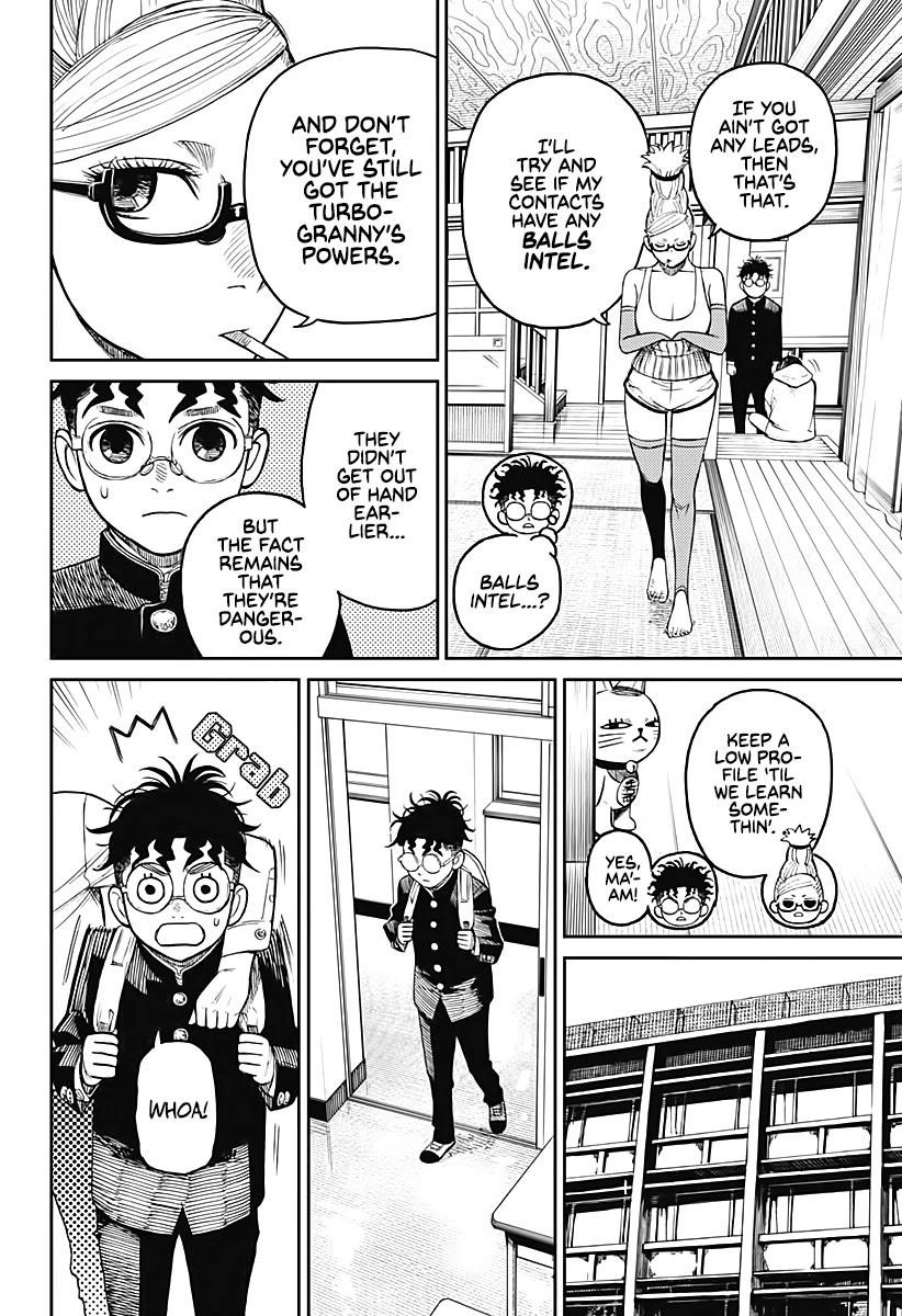 Dandadan Manga Chapter 12 page 4 - Seems He Finally Realized She's Cute