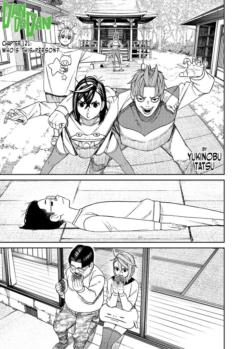 Dandadan Manga Chapter 121 page 1 - Who's This Person?