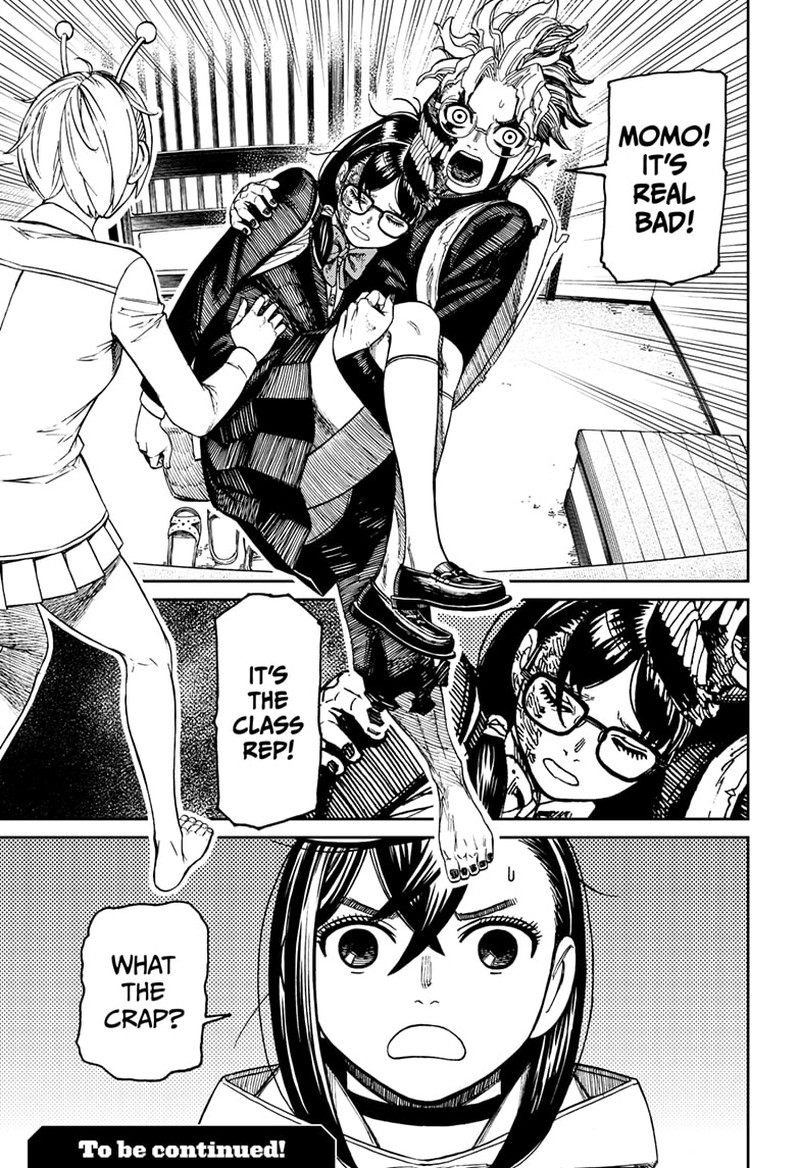 Dandadan Manga Chapter 123 page 19 - The Class Rep's Secret