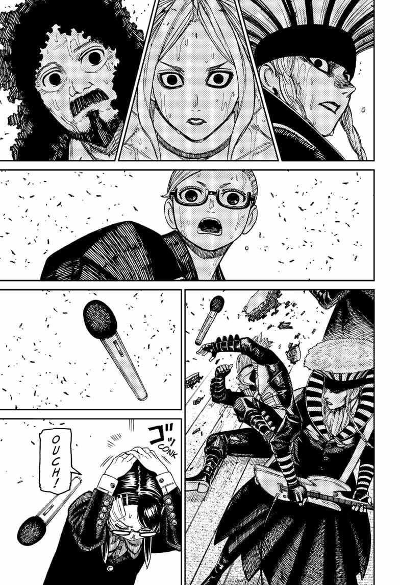 Dandadan Manga Chapter 126 page 13 - It's a Parade Float. It's a Festival. It's Ninomiya