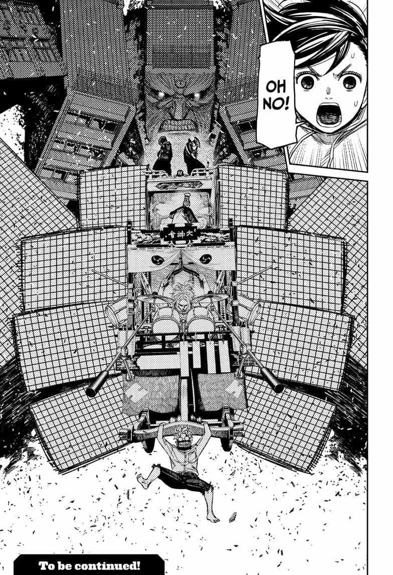Dandadan Manga Chapter 126 page 19 - It's a Parade Float. It's a Festival. It's Ninomiya