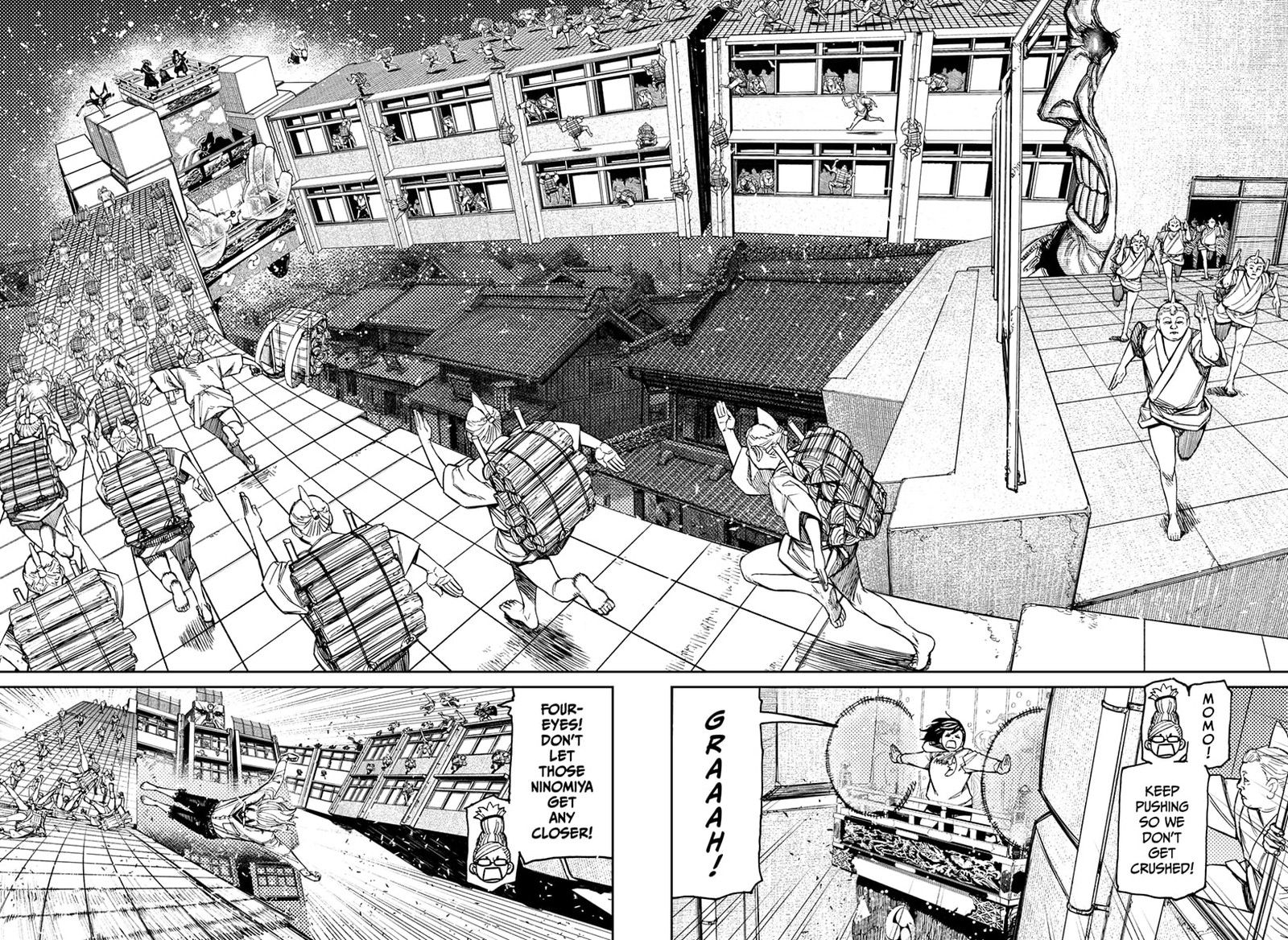 Dandadan Manga Chapter 127 page 2 - Float Performance Face-Off