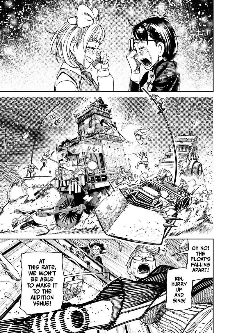 Dandadan Manga Chapter 128 page 10 - Let's Be Idols