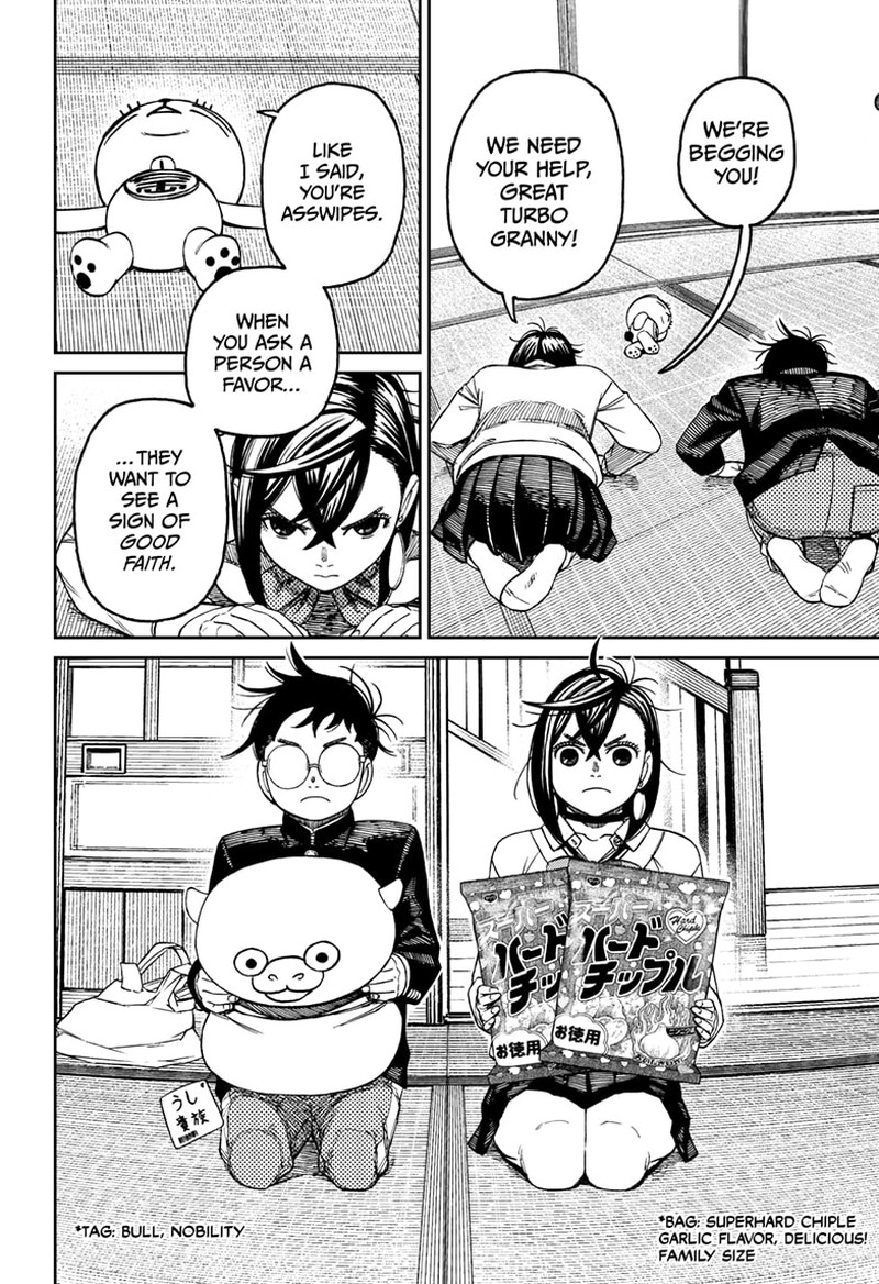 Dandadan Manga Chapter 129 page 17 - Kawabanga