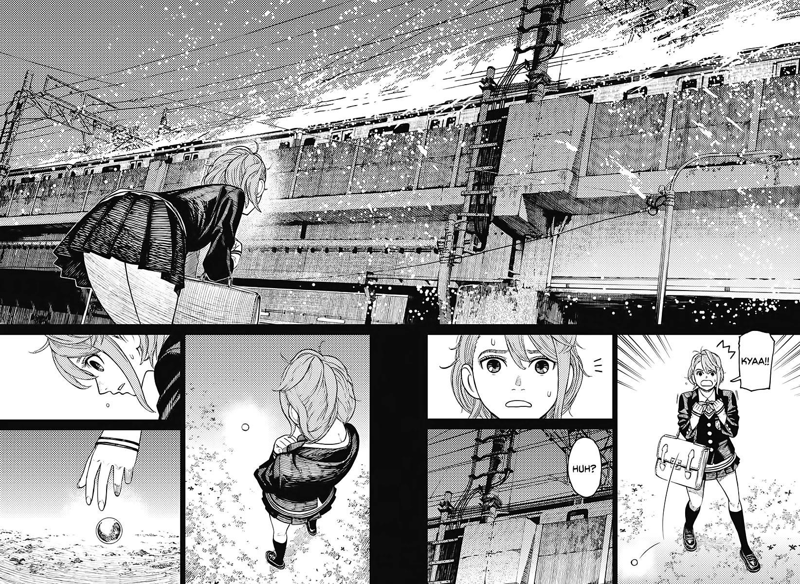 Dandadan Manga Chapter 13 page 2 - A Dangerous Woman Arrives