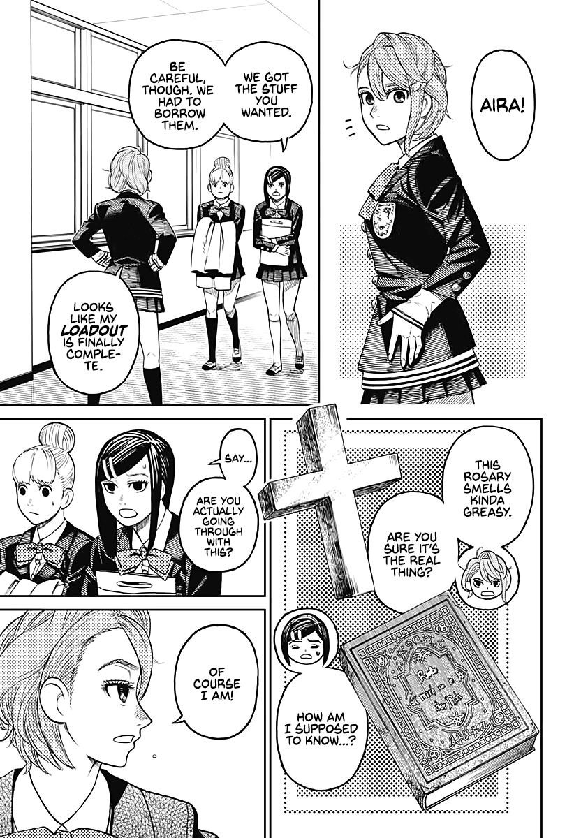 Dandadan Manga Chapter 13 page 4 - A Dangerous Woman Arrives