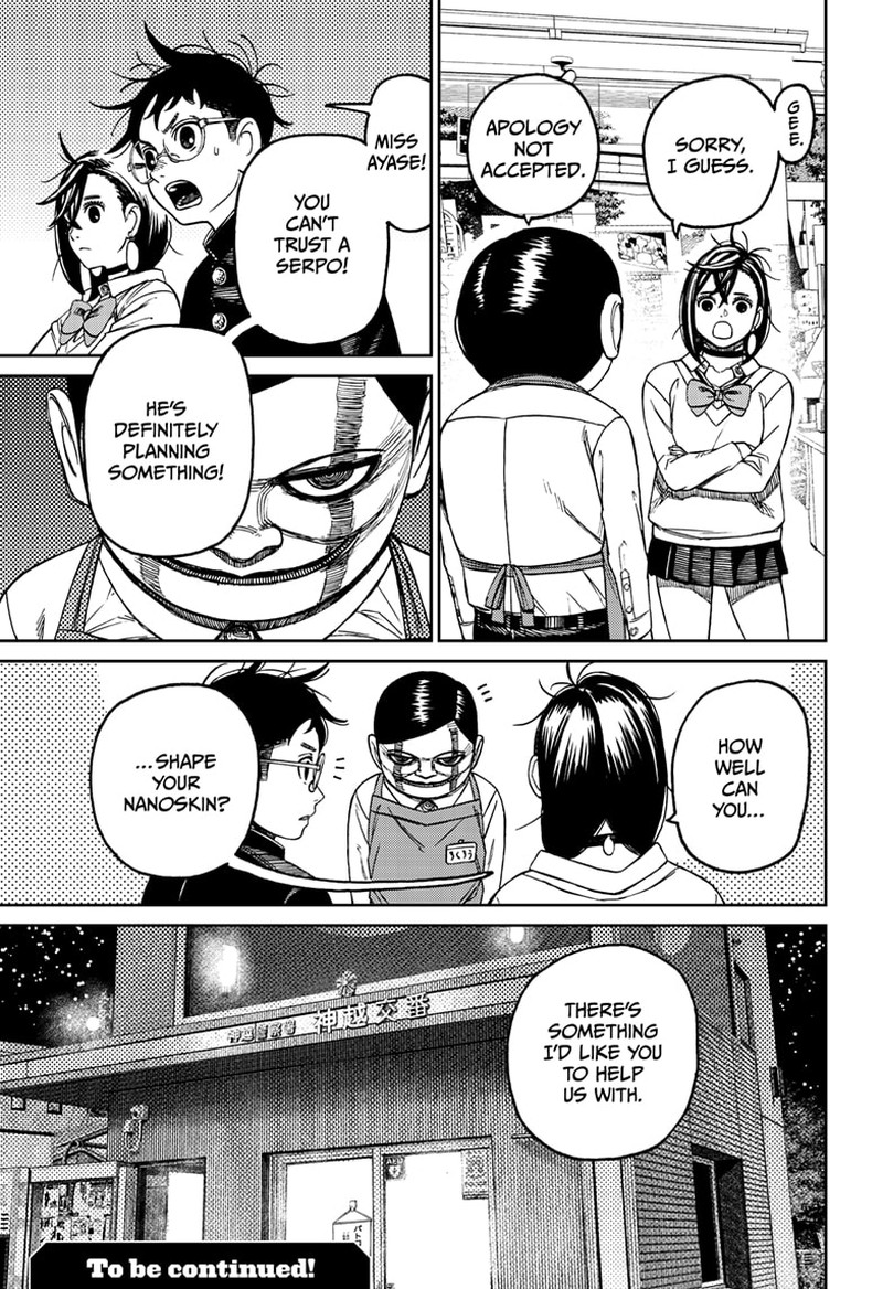 Dandadan Manga Chapter 130 page 19 - Mission Impossible