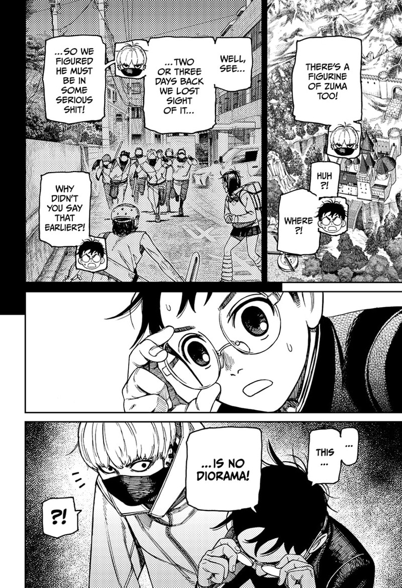 Dandadan Manga Chapter 135 page 16 - She Went and Entered It