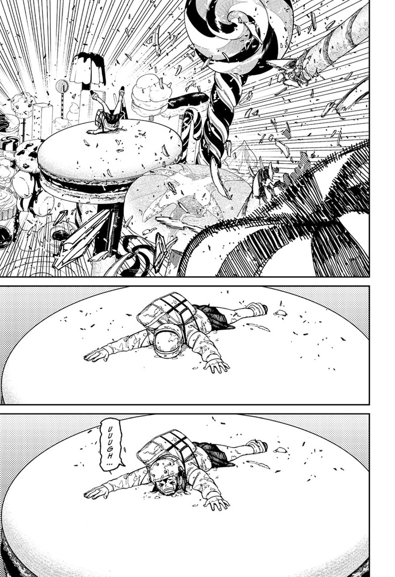 Dandadan Manga Chapter 135 page 4 - She Went and Entered It