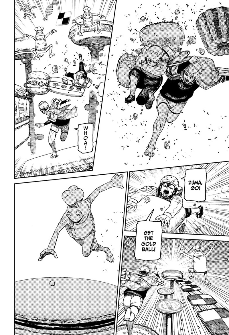 Dandadan Manga Chapter 139 page 12 - Let 'Em Eat Cake