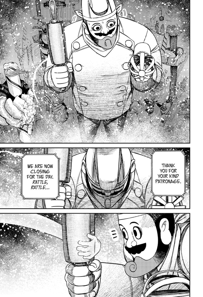 Dandadan Manga Chapter 139 page 15 - Let 'Em Eat Cake