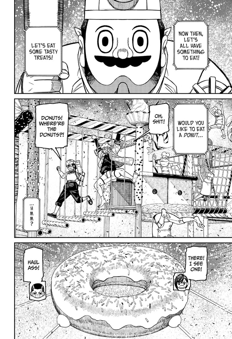 Dandadan Manga Chapter 139 page 2 - Let 'Em Eat Cake