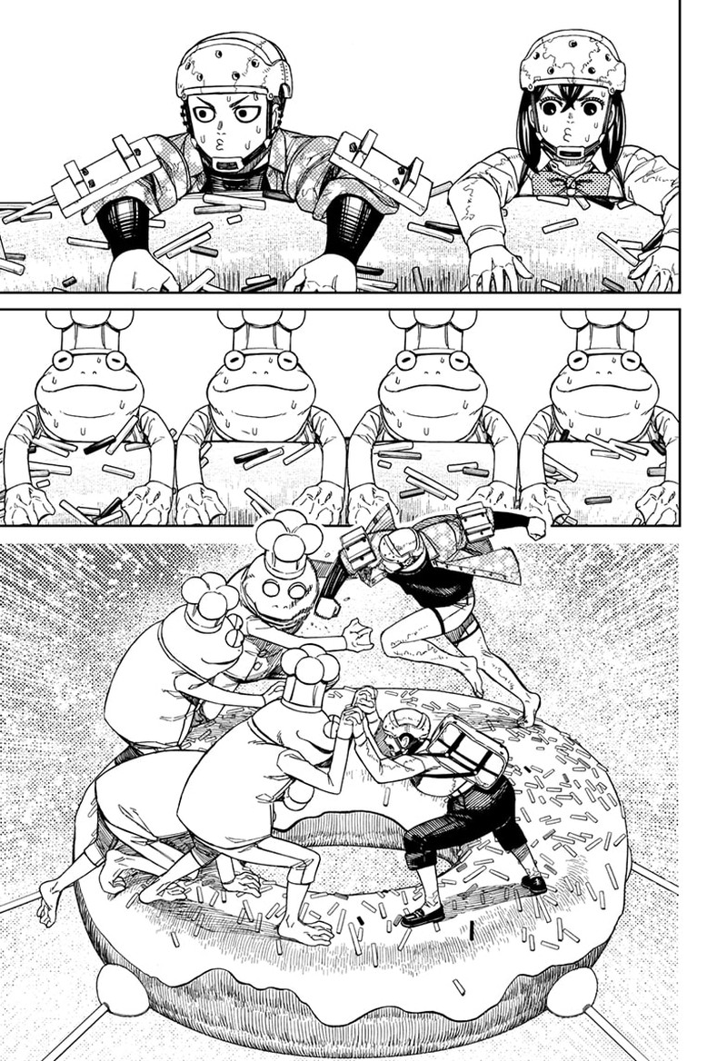 Dandadan Manga Chapter 139 page 5 - Let 'Em Eat Cake