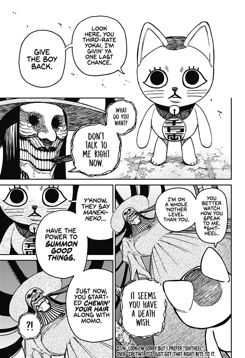 Dandadan Manga Chapter 14 page 18 - "Acrobatic Silky" Pretty Is Kinda Long