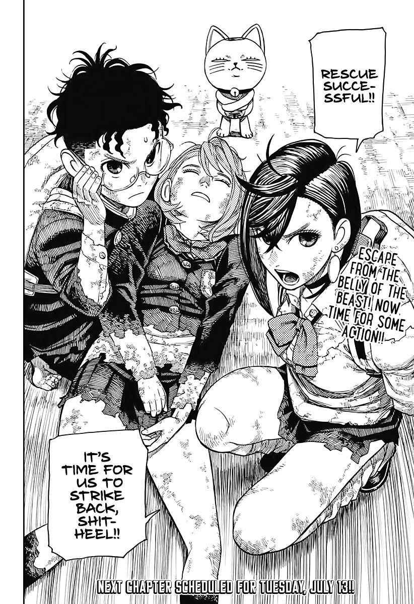 Dandadan Manga Chapter 14 page 21 - "Acrobatic Silky" Pretty Is Kinda Long