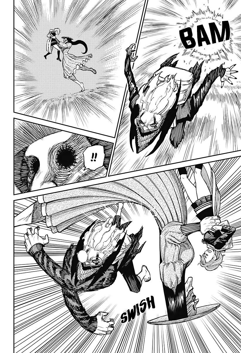 Dandadan Manga Chapter 14 page 3 - "Acrobatic Silky" Pretty Is Kinda Long