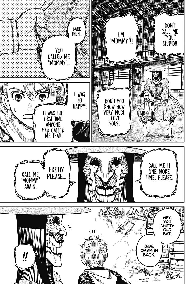 Dandadan Manga Chapter 14 page 8 - "Acrobatic Silky" Pretty Is Kinda Long