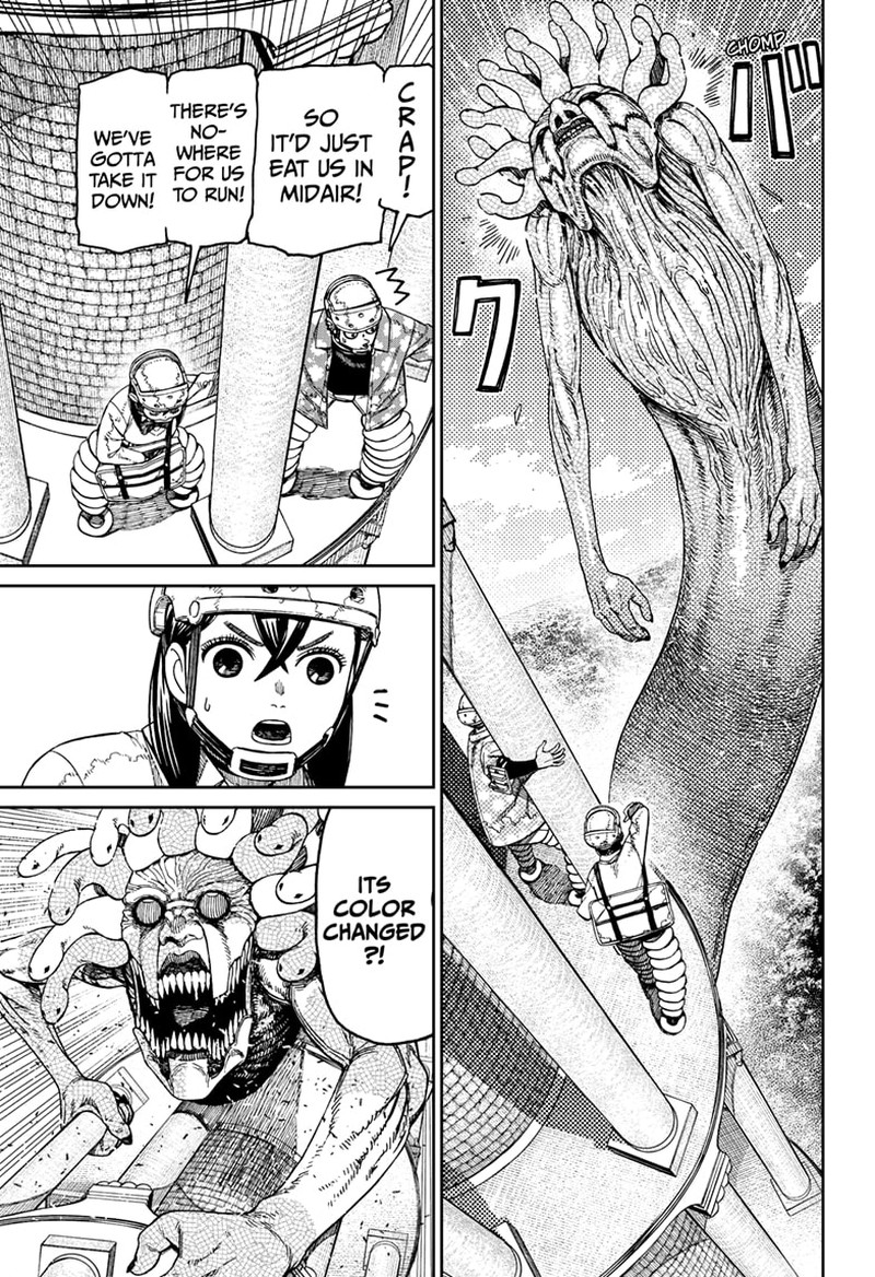 Dandadan Manga Chapter 141 page 10 - Eatin' Too Many Treats