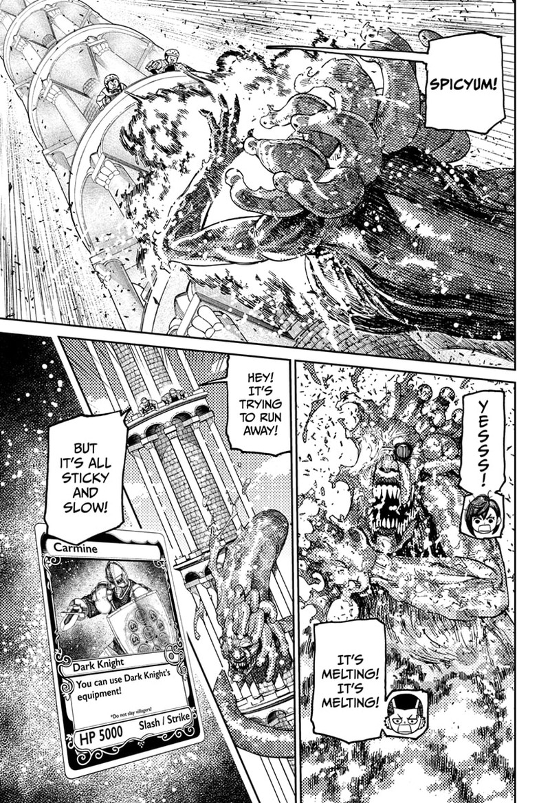 Dandadan Manga Chapter 141 page 16 - Eatin' Too Many Treats