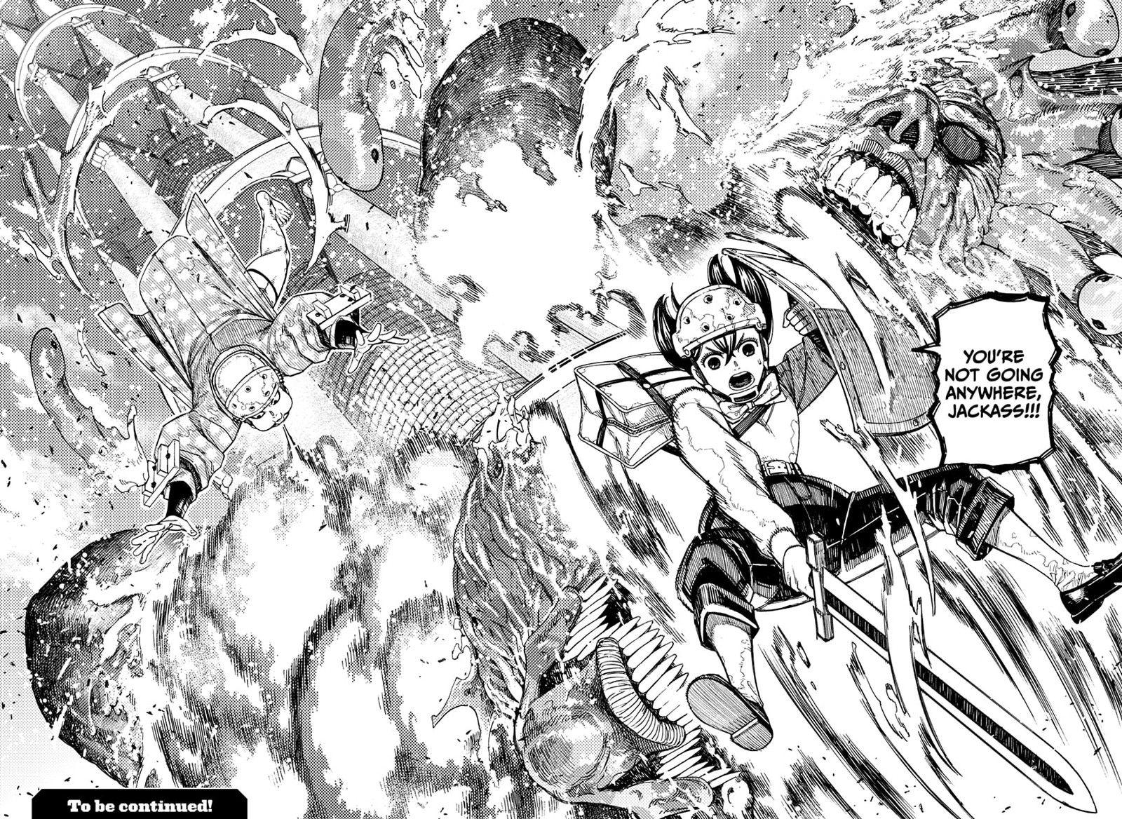 Dandadan Manga Chapter 141 page 17 - Eatin' Too Many Treats