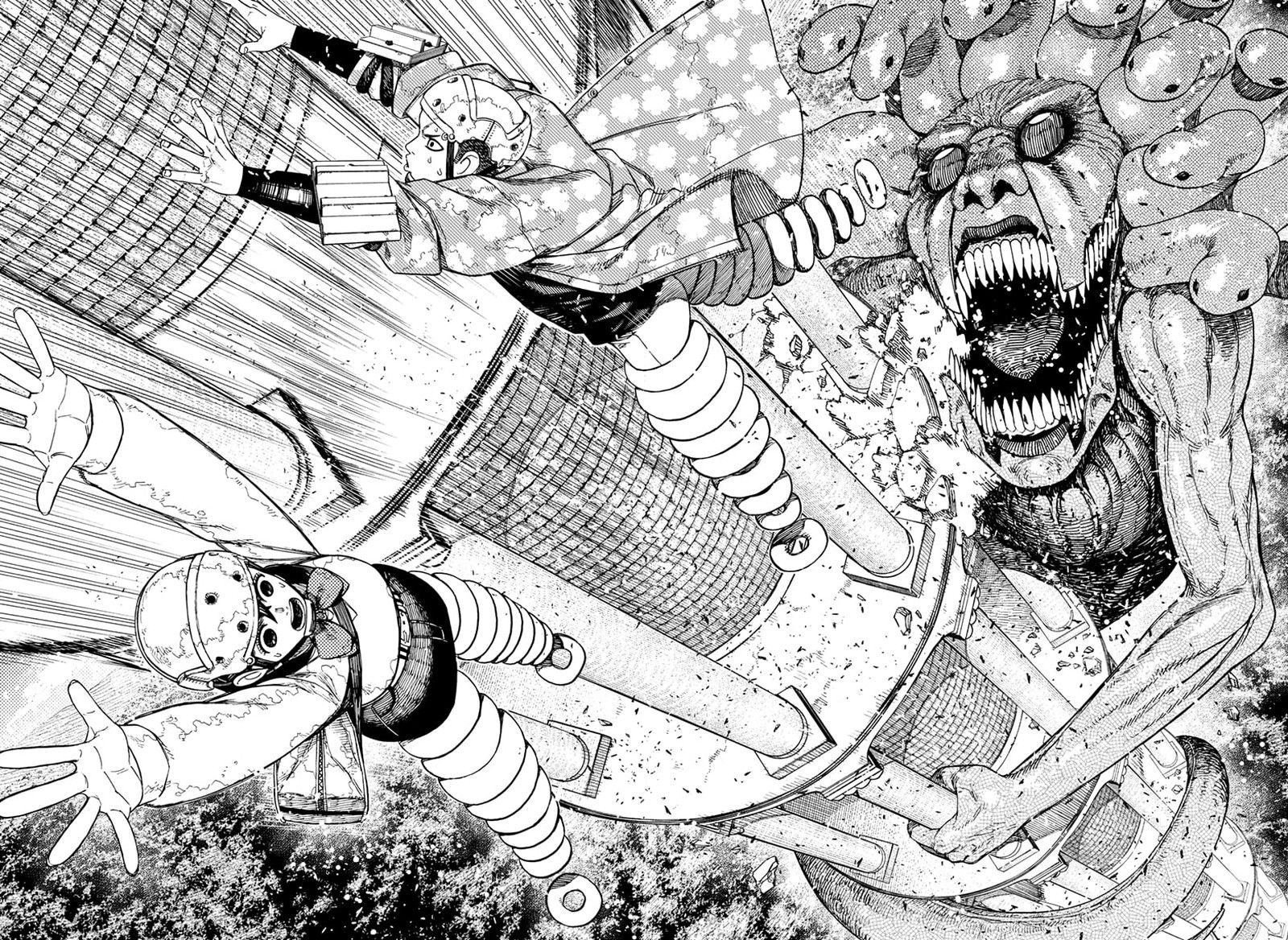 Dandadan Manga Chapter 141 page 6 - Eatin' Too Many Treats