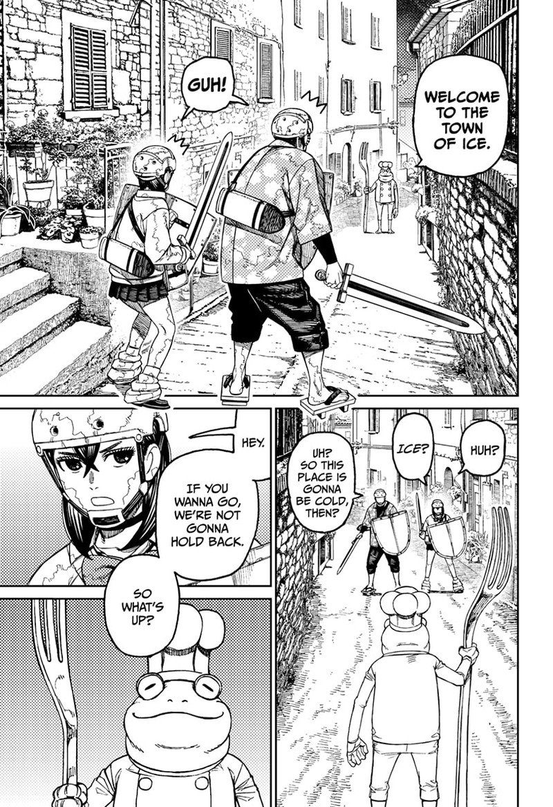 Dandadan Manga Chapter 142 page 13 - That's Enough Of Sweets!