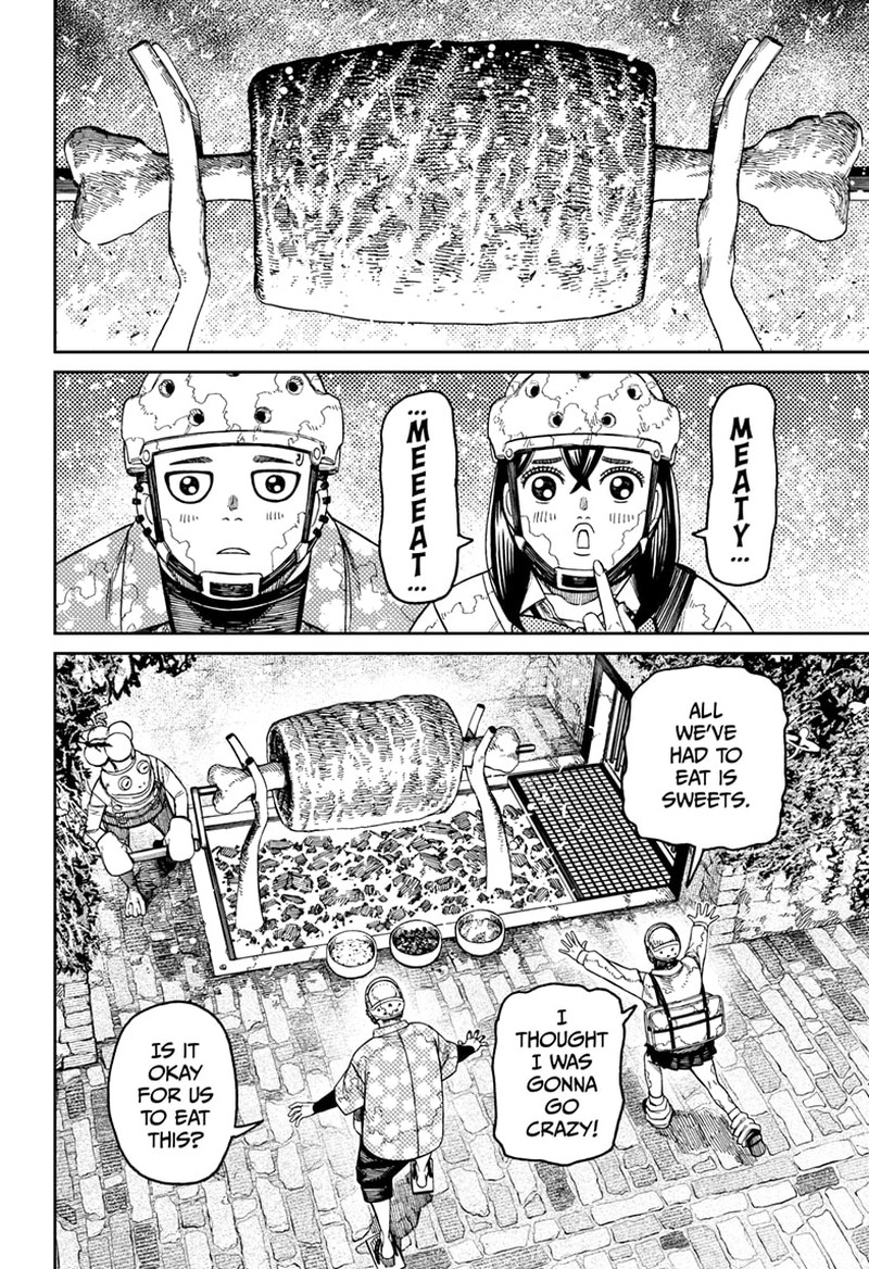 Dandadan Manga Chapter 142 page 16 - That's Enough Of Sweets!