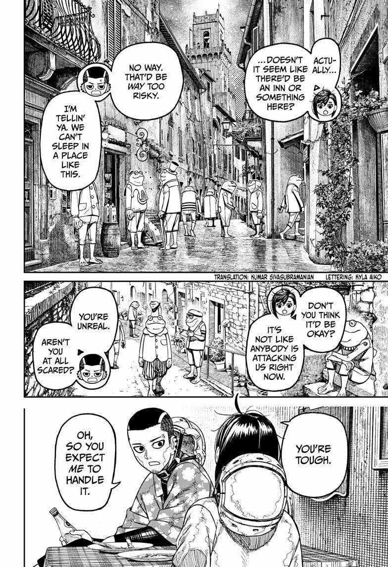 Dandadan Manga Chapter 143 page 2 - Let's Take a Break!