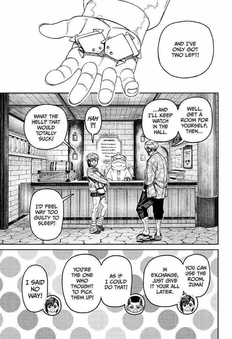 Dandadan Manga Chapter 143 page 7 - Let's Take a Break!