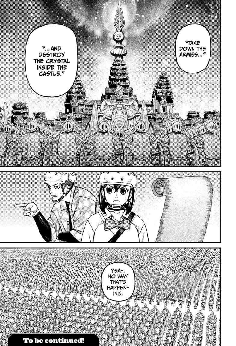 Dandadan Manga Chapter 144 page 19 - Let's Go On An Adventure!