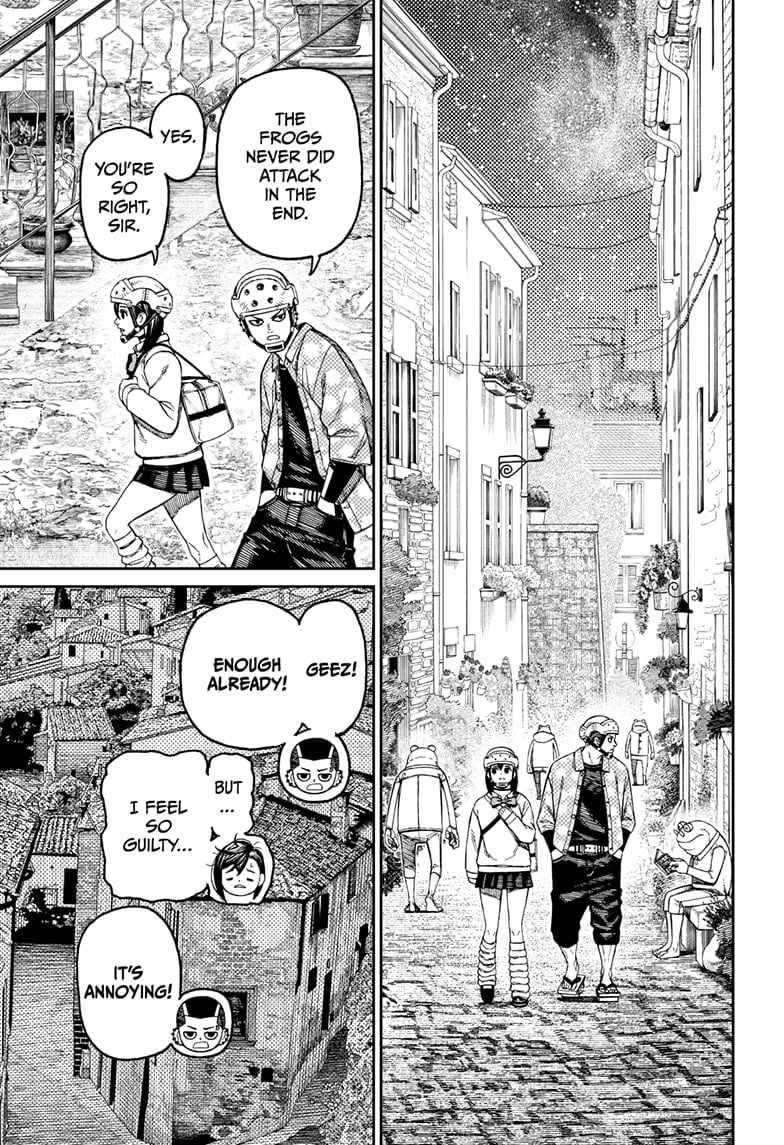 Dandadan Manga Chapter 144 page 5 - Let's Go On An Adventure!