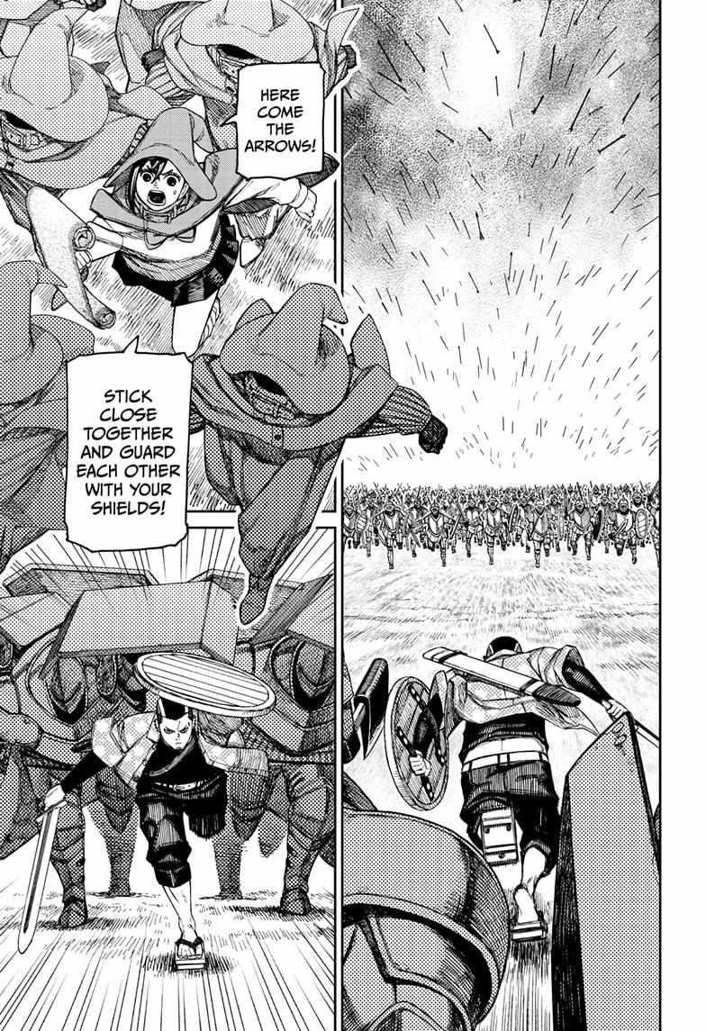 Dandadan Manga Chapter 145 page 15 - Commence Castle Siege