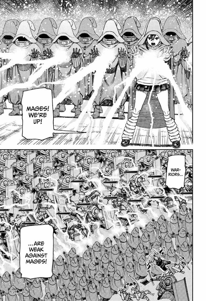 Dandadan Manga Chapter 146 page 11 - Castle Sieges Are Hard