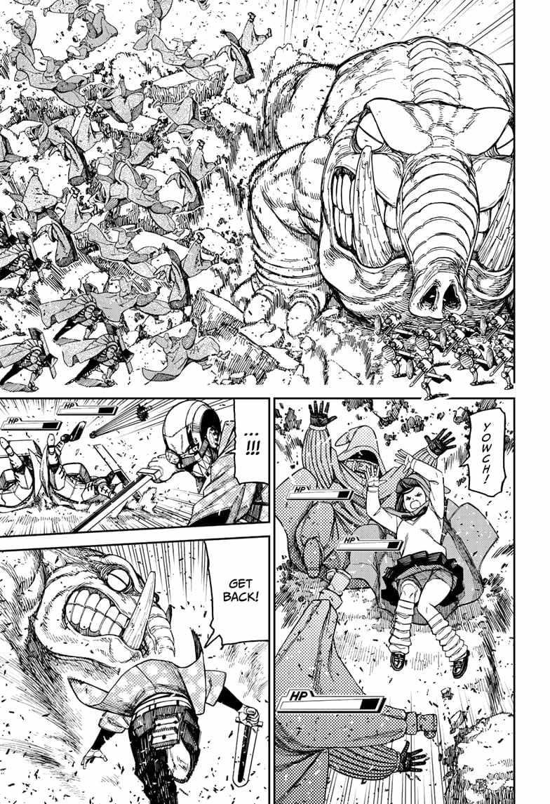 Dandadan Manga Chapter 146 page 13 - Castle Sieges Are Hard