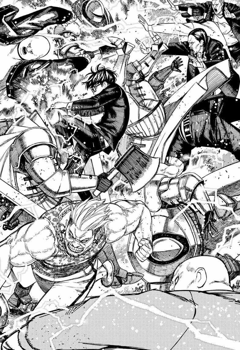 Dandadan Manga Chapter 147 page 12 - It's a Megabrawl