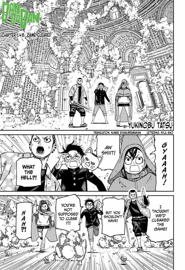 Dandadan Manga Chapter 148 page 1 - Game Cleared
